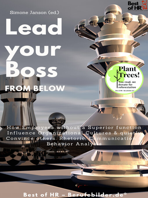 Title details for Lead your Boss from Below by Simone Janson - Available